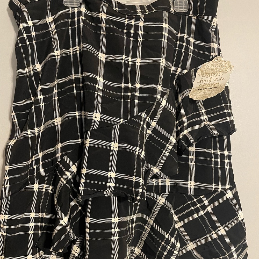 Altar’d State Plaid mini skirt